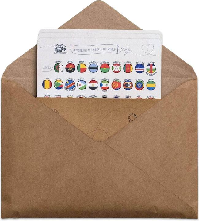 Image du produit Enjoy The Wood Drapeaux en bois - stickers (263 Autocollants)