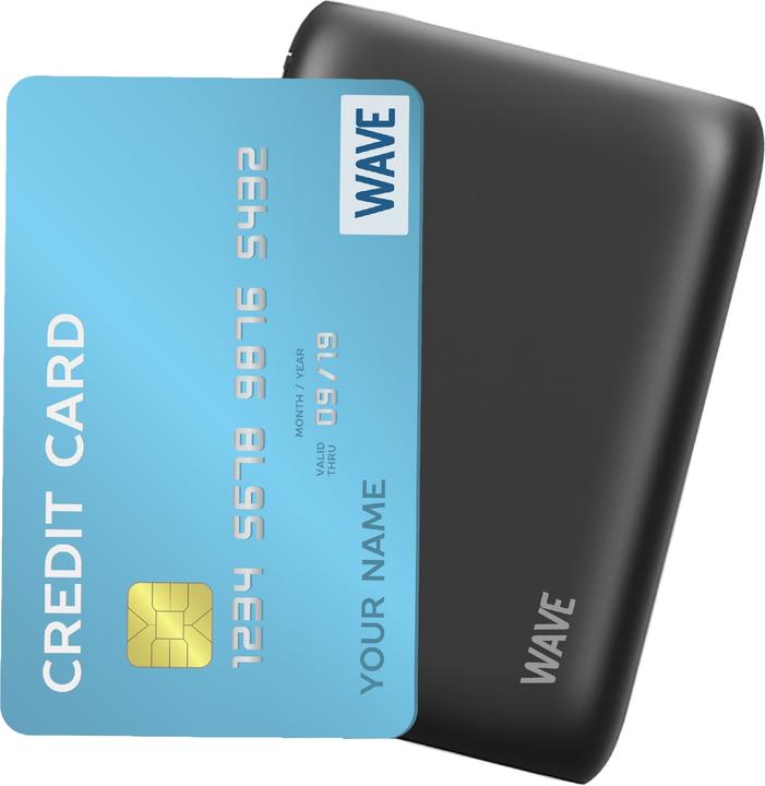 Actual product image Wave Pocketpower Power Bank, 10,000 mAh, black (10000 mAh)