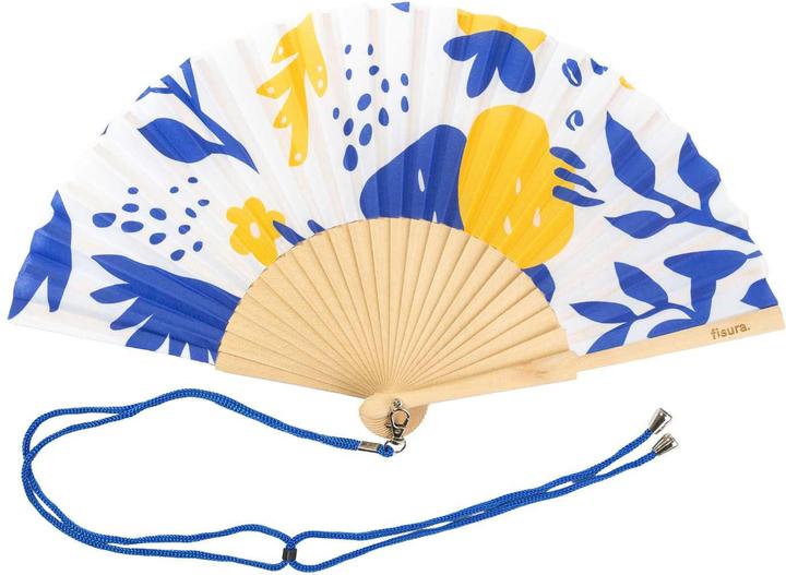 Immagine prodotto Fisura Handfächer BLUE & YELLOW FLOWERS