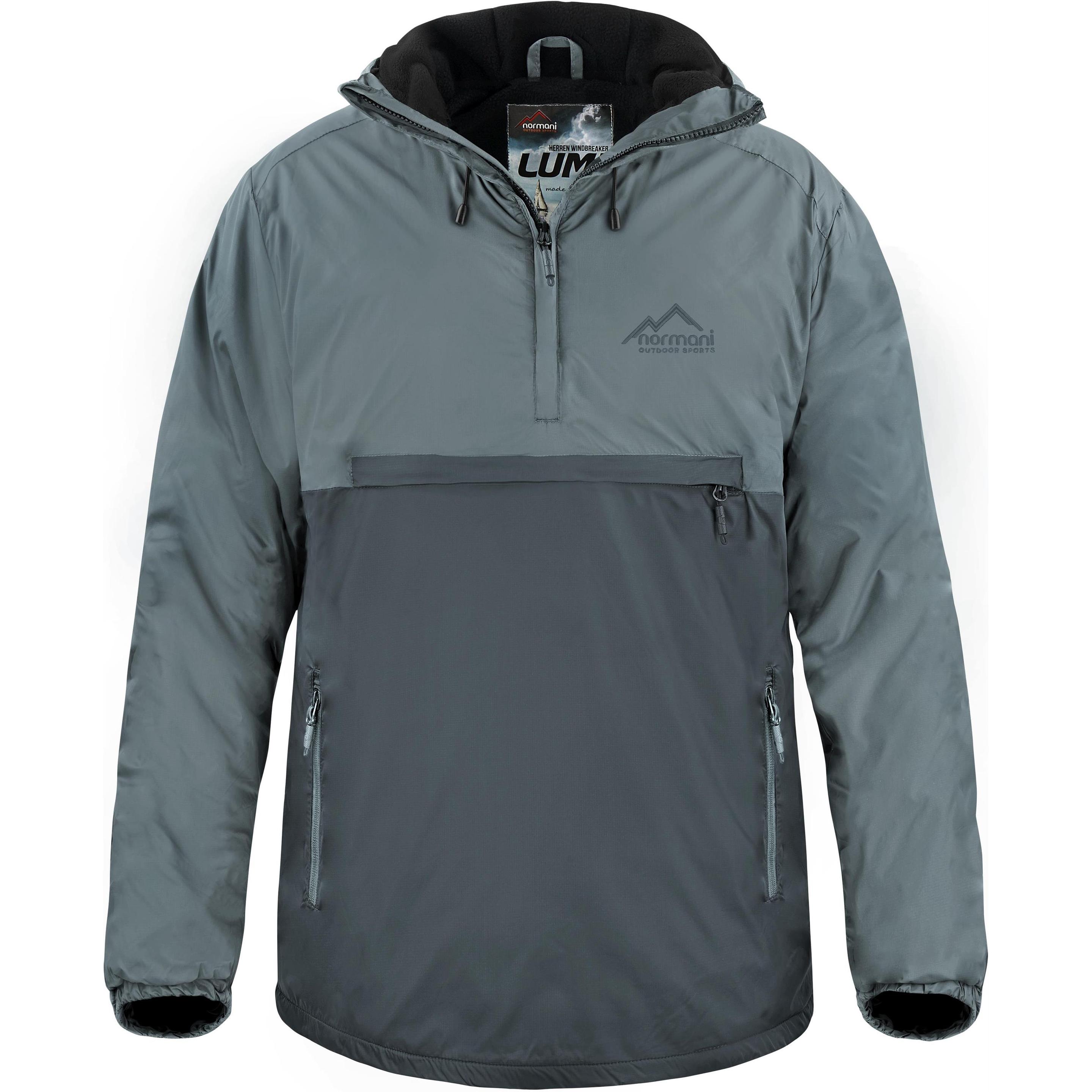 Normani, Herren, Jacke, Herren Windbreaker Lumi - 1829 (M), Grau, M