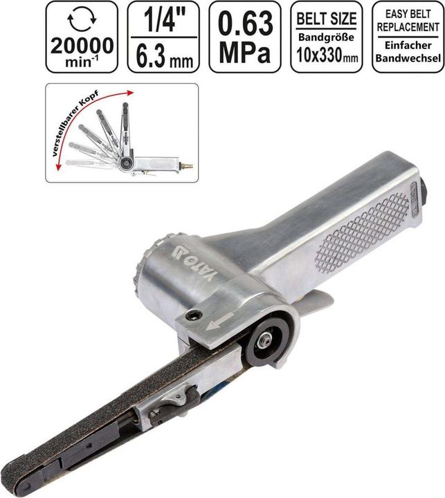 Immagine prodotto Yato Levigatrice a nastro (Smerigliatrice)