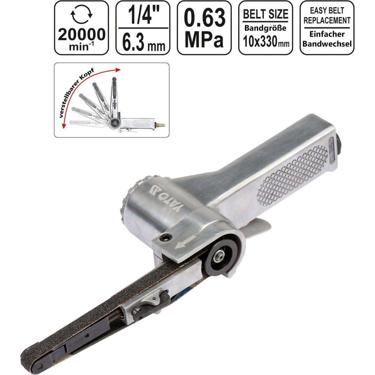 Thumbnail - Yato, Schleifmaschine + Poliermaschine, Bandschleifer (Bandschleifer)