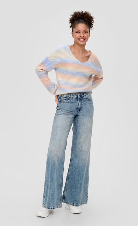 Produktbild s.Oliver Strickpullover Strickpullover mit Farbverlauf (M)