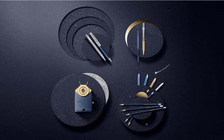 Image du produit Caran d'Ache 849 Cosmic Blue Sonderedition (Or, 1x)