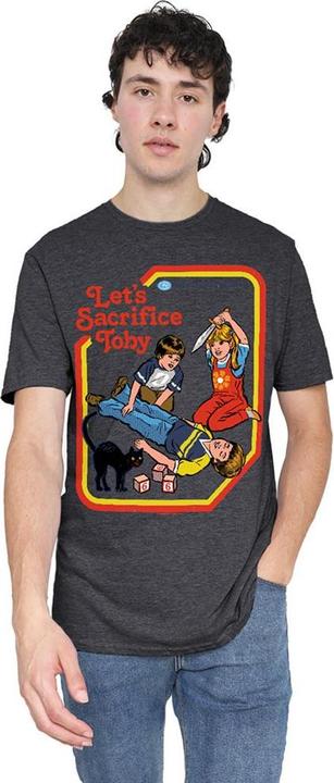 Produktbild Steven Rhodes Let's Sacrifice Toby TShirt meliert (S)