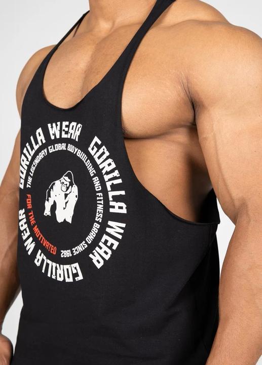 Produktbild Gorilla Wear Melrose Stringer Tank Top - Schwarz (XXL)