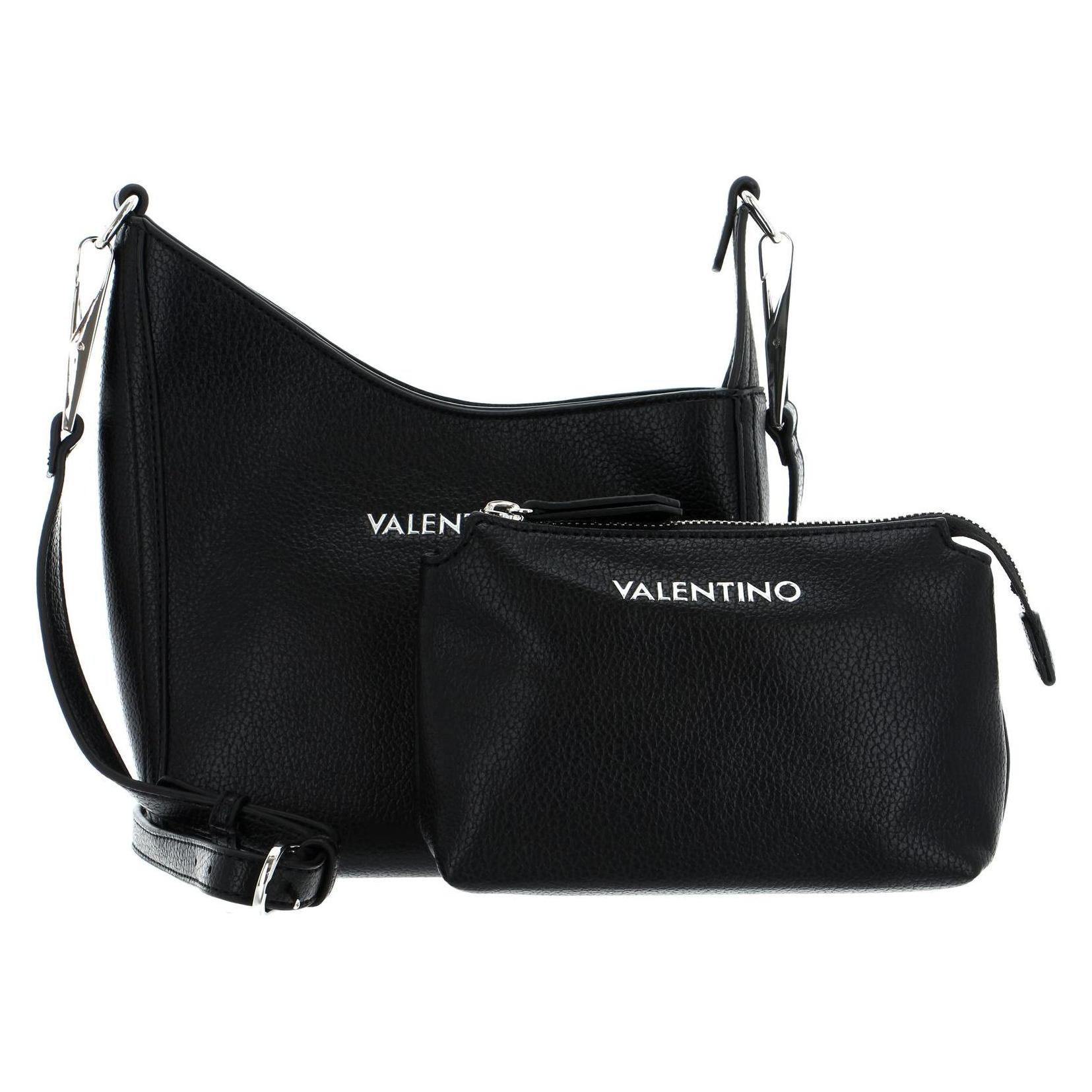 Valentino, Damen, Handtasche, Conscious Re Crossbag, Schwarz