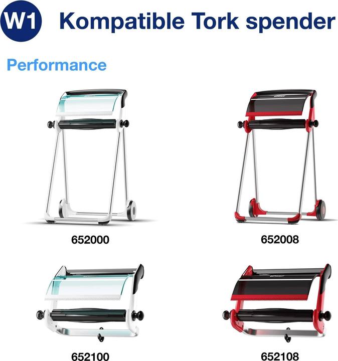 Image du produit Tork Wiping Paper Plus Blue 1x510m (1 x)