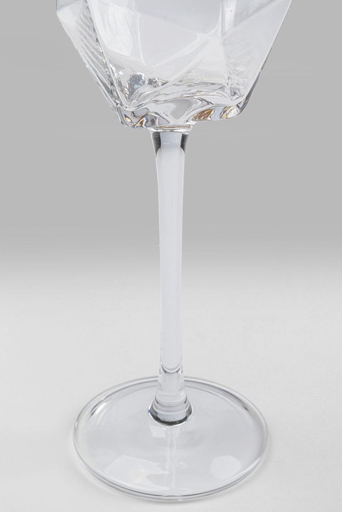 Immagine prodotto Kare Design Bicchiere da champagne con bordo in oro e diamanti (36 cl, 1 Occhiali, Bicchieri da champagne)