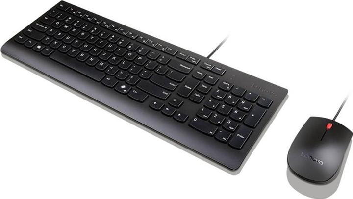 Actual product image Lenovo Essential Wired Combo Keyboard and Mouse German 129 (DE, Cable)