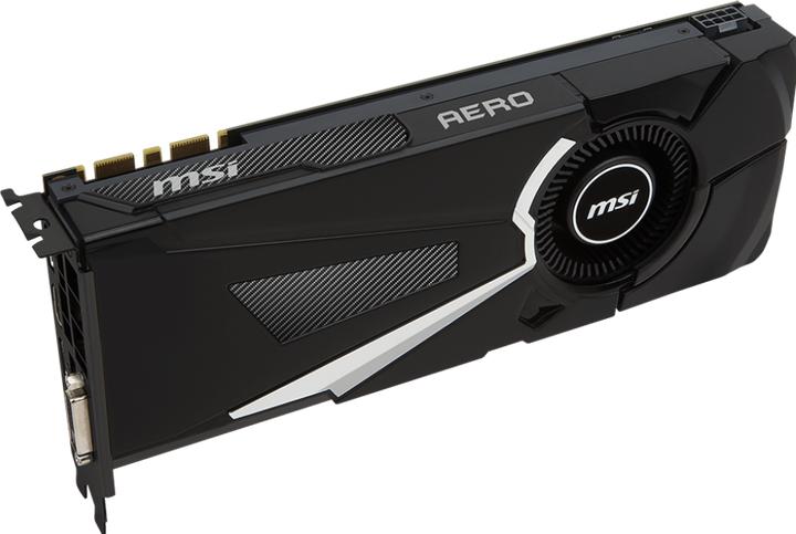 Image du produit MSI GeForce GTX 1070 AERO 8G OC (8 Go)