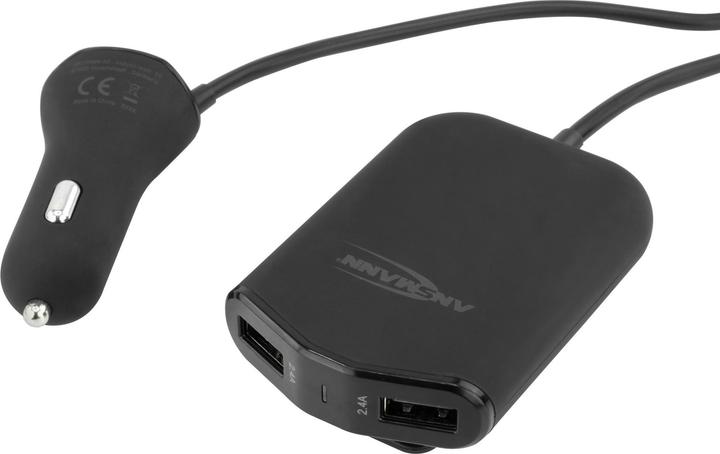 Produktbild Ansmann DC/DC Car Charger 9.6A 4 Port USB