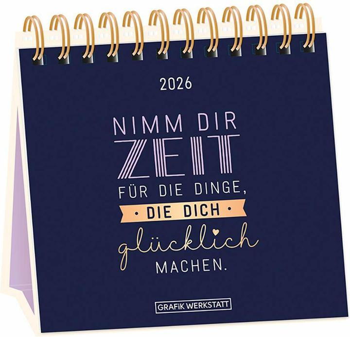 Actual product image Tischkalender 2026 Nimm dir Zeit