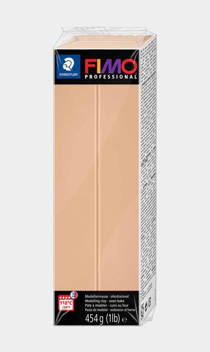 Produktbild Fimo PROFESSIONAL Modelliermasse, ofenh„rtend, sand, 454 g