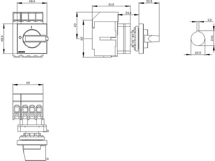 Produktbild Siemens 3LD3450-0TL13
