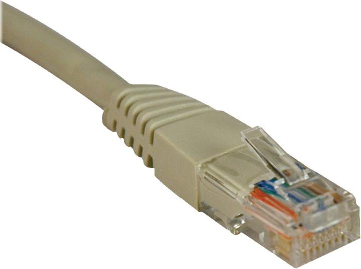 Produktbild Eaton Cat5e 350mHz Molded UTP Ethernet Cable RJ45m/M - Gray 2 ft. 0,61m (U/UTP, CAT5e, 0.61 m)