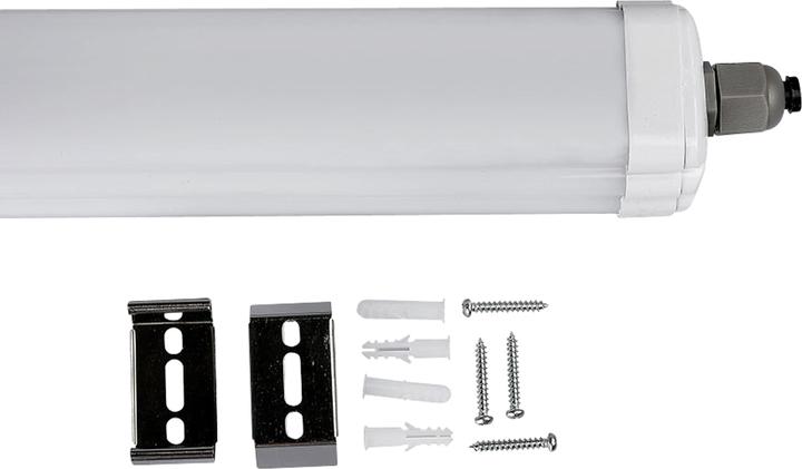 Produktbild V-TAC LED-Feuchtraumleuchte VT-1249S, EEK: E, 36W, 4320lm, 4000K, 1200mm (4320 lm)