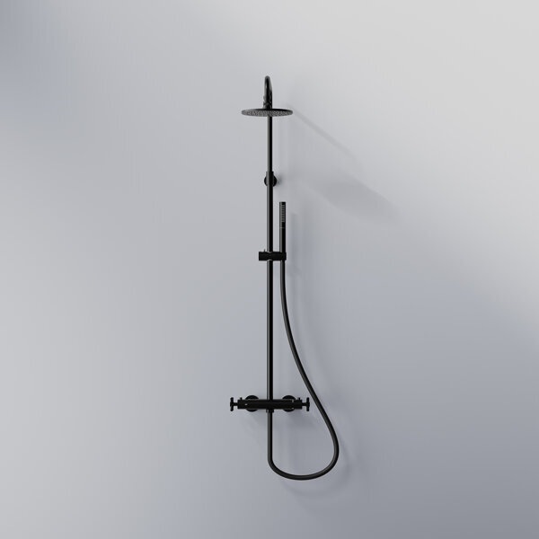 Actual product image Steinberg 250 series shower system, with thermostatic mixer, Easy Clean, 2502721