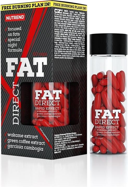 Actual product image Nutrend Fat Direct (60 Piece, Capsules)