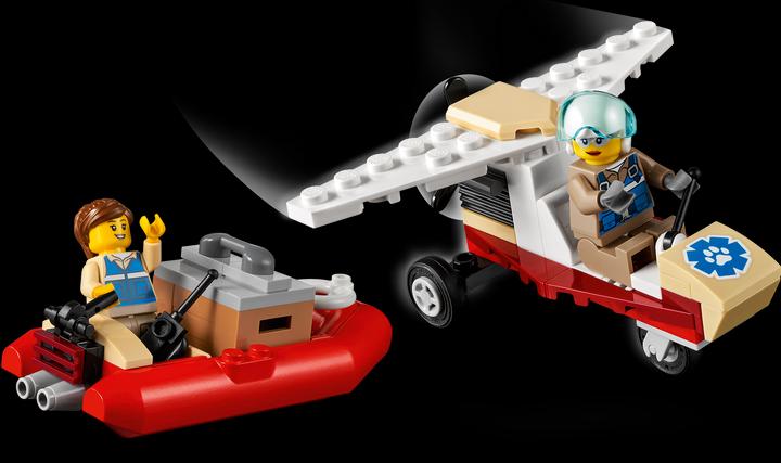 Produktbild LEGO Tierrettungscamp (60307, LEGO City, LEGO Seltene Sets)