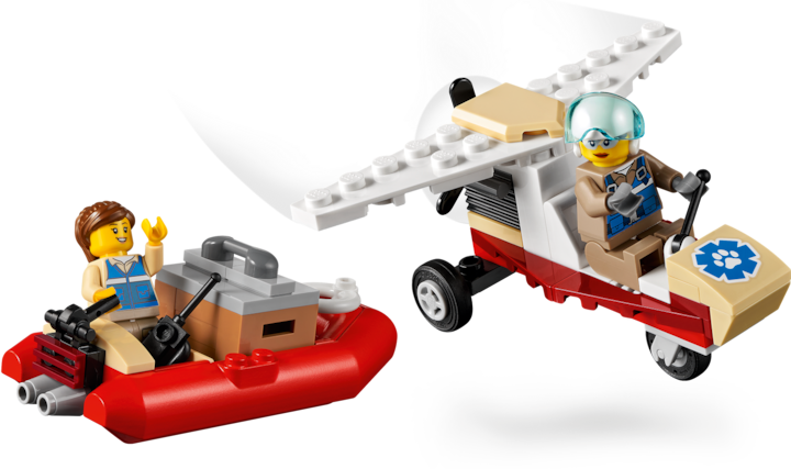 Produktbild LEGO Tierrettungscamp (60307, LEGO City, LEGO Seltene Sets)