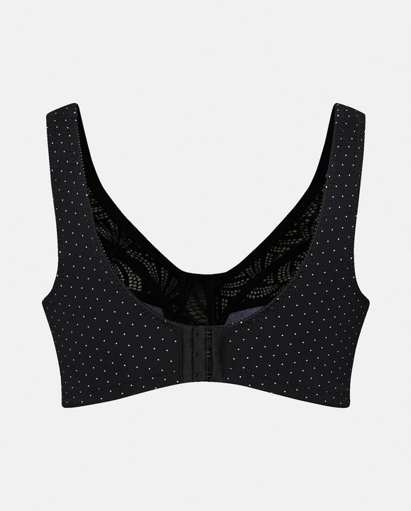 Actual product image Ulla Popken Dots and Lace Relief Bra (110 E)