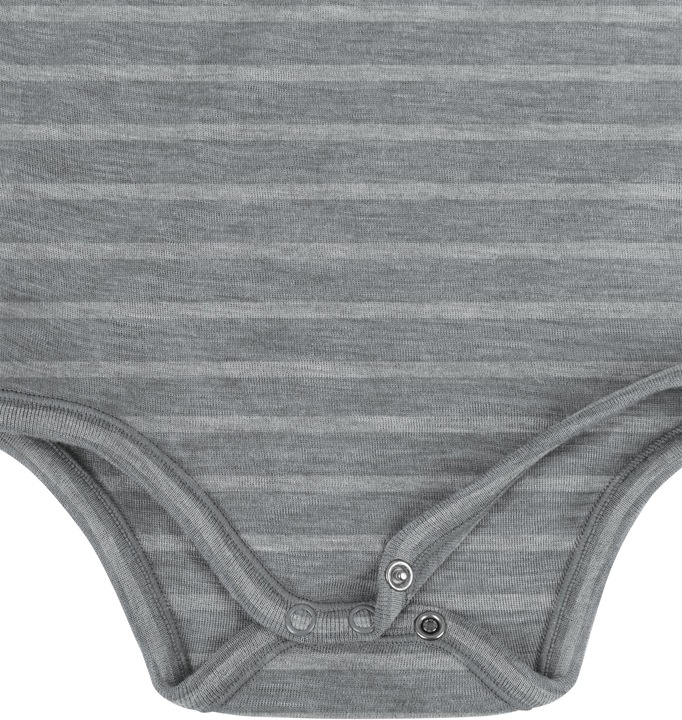 Actual product image Normani Set of 2 baby merino bodysuit short sleeves "Tauranga" - 9293 (86)