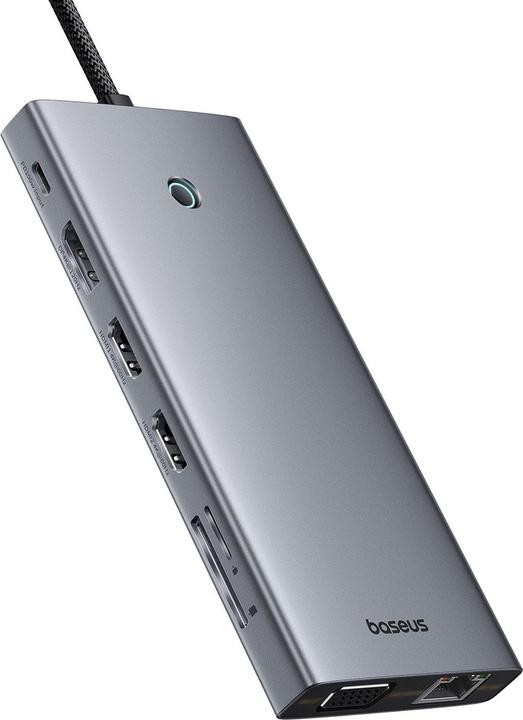 Actual product image Baseus PortalJoy 13 in 1 (USB-C, 13 Ports)