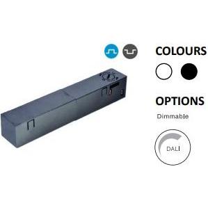 Powergear, Accessori per illuminazione, 48V STROMFÜHRENDER EINSPEISER Rechts Weiss