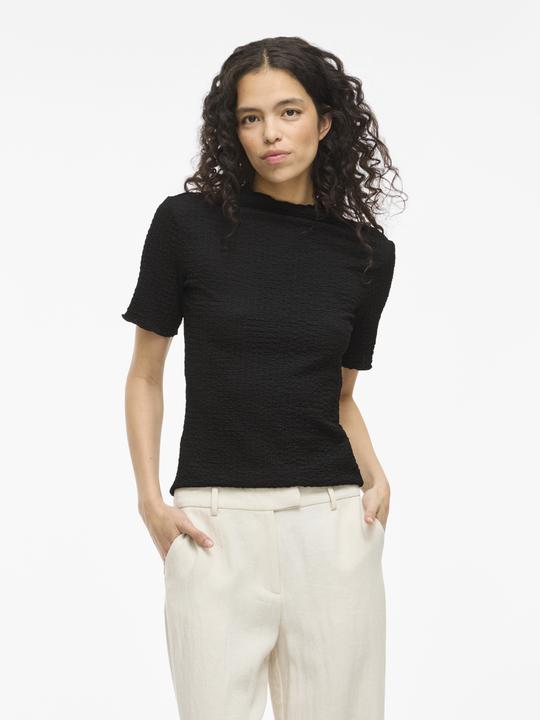 Actual product image Vila VIMALMEN Stehkragen Oberteil mit kurzen Ärmeln (XL)