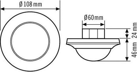 Actual product image Esylux Presence detector (50.33 m)