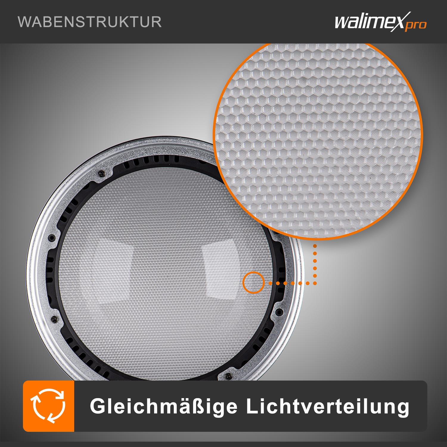 Thumbnail - Walimex pro Zoomspot Vorsatz 2X Bowens Mount, Dauerlicht, Schwarz