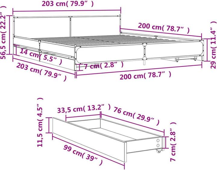 Actual product image vidaXL Kalervo (200 x 200 cm)
