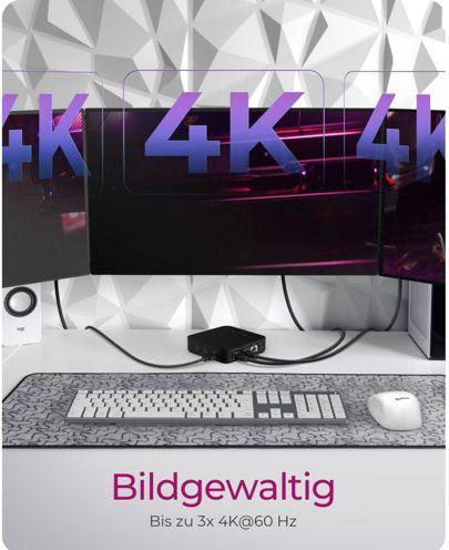 Produktbild Icy Box IB-DK4090-C (USB-C, 12 Ports)