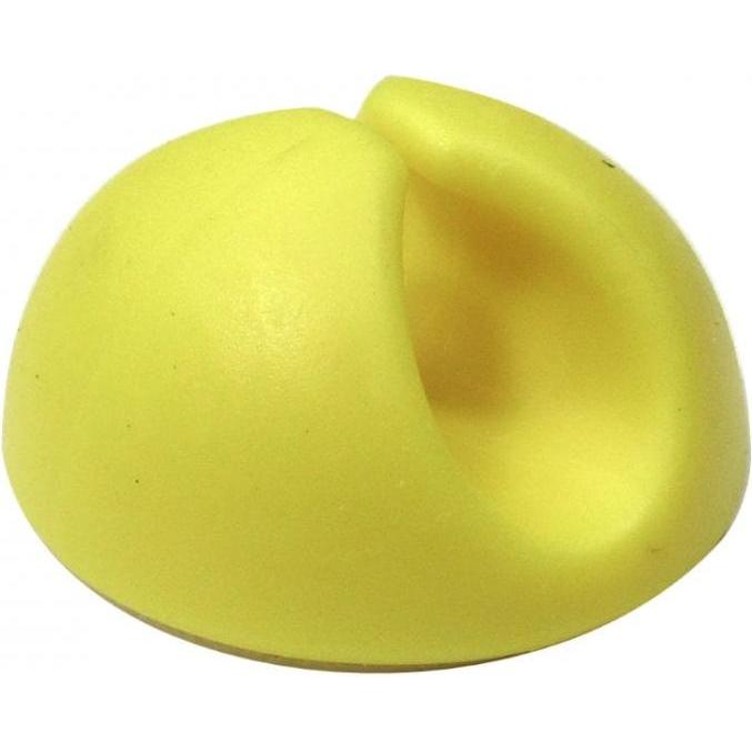 Cables Direct, Kabelhalter, CDL Double Desk Tidy Yellow 10 PK