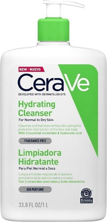 CeraVe Hydrating Cleanser (1000 ml)