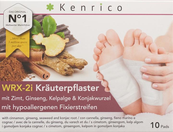 Produktbild Kenrico Kräuterpflaster Zimt Ginseng Kelpalge Konjakwurzel (10 x)
