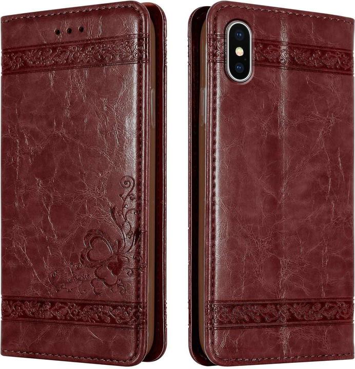 Image du produit Cadorabo Pochette Book avec ornements (Apple iPhone XS Max)