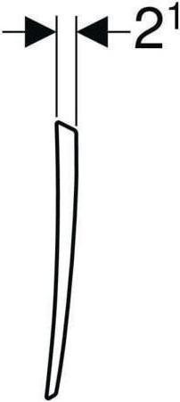 Image du produit Geberit Couvercle d'urinoir PAREO