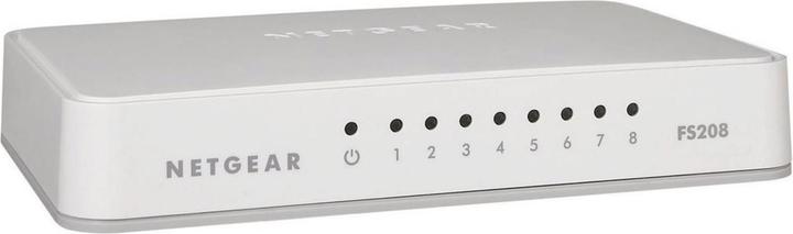 Actual product image Netgear Fs208-100pes (8 ports)