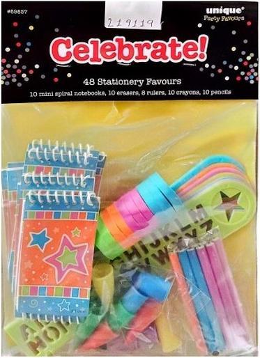 Image du produit Unique Party - Ensemble de papeterie (48x)