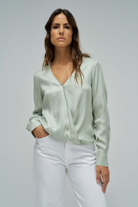 Immagine prodotto Salsa Jeans Langarmbluse Wrap (S)