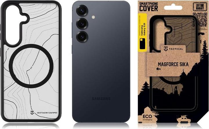 Actual product image Tactical MagForce Hyperstealth Sika Cover für Samsung Galaxy S25 Asphalt (Samsung Galaxy S25)
