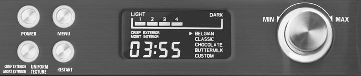 Produktbild Gastroback 42449 Advanced Black Edition Waffeleisen Belgische Waffeln