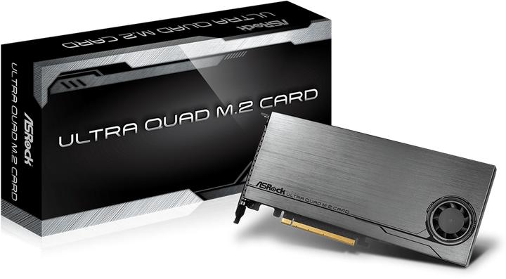 Produktbild AsRock Ultra Quad M.2 Card