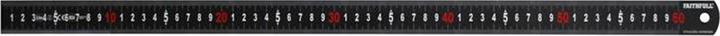 Produktbild Faithfull Messlatten Mattschwarzer Edelstahl (60 cm, Stahl)