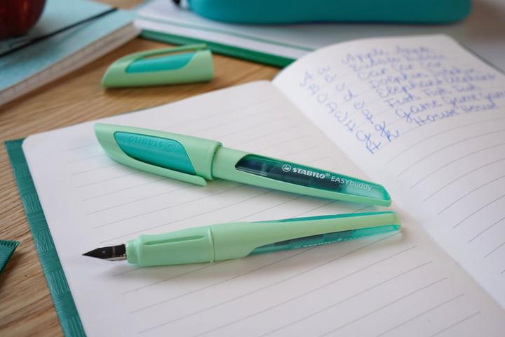 Actual product image STABILO EASYbuddy school fountain pen with standard nib (Touch of mint green, 1 x)