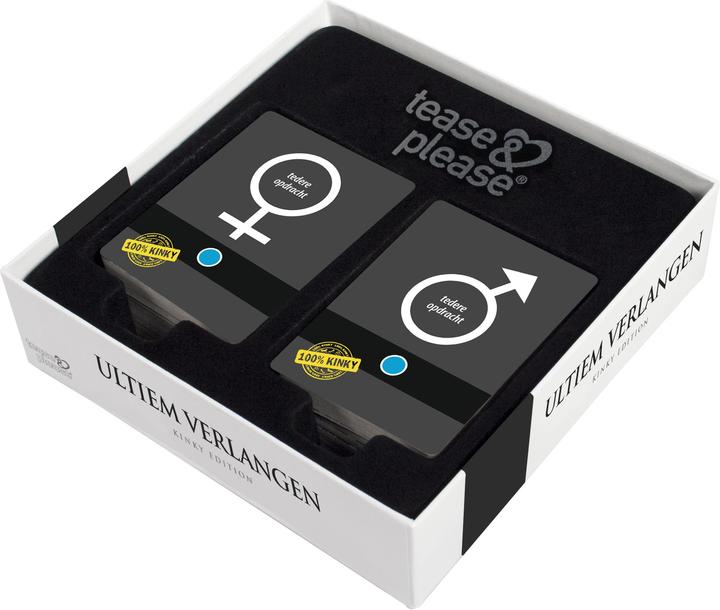 Actual product image tease & please Ultiem desire (Deck of cards, Dutch)