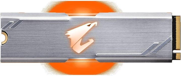 Actual product image Gigabyte GP-ASM2NE2512GTTDR (512 GB, M.2 2280)