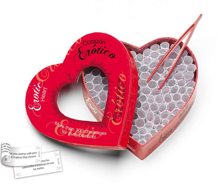 Produktbild tease & please Erotic Heart (Sonstiges, Spanisch, Englisch)